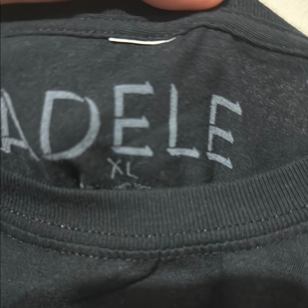 Adele Black Graphic Tee - image 2